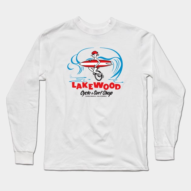 LAKEWOOD CAL Long Sleeve T-Shirt by BUNNY ROBBER GRPC